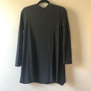 Free People Beach Back Cut Out Dress Black